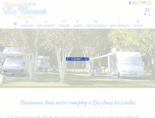 Tablet Screenshot of campinglebascat.com